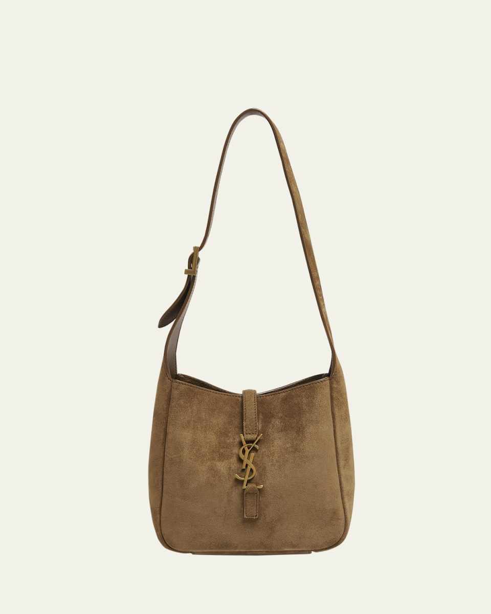 Le 5 A 7 Baby YSL Hobo Bag in Suede
